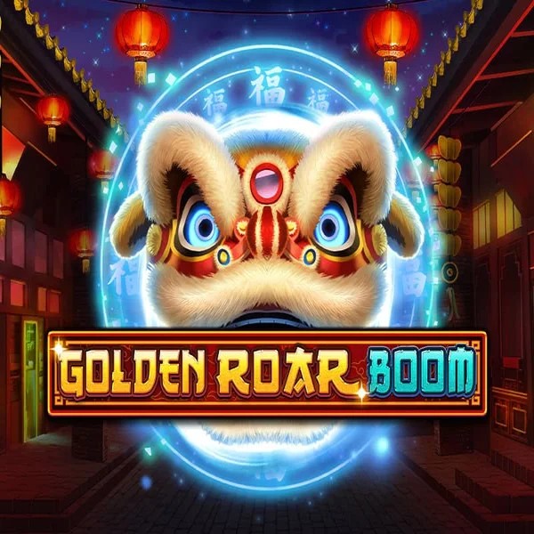 Golden Roar BOOM logo by Greentube Betory Casino