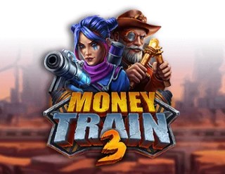 Slots logo of Money Train 3 from Relax Gaming at Betory Casino