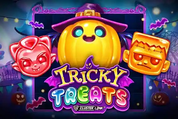 Tricky Treats logo – Slots by Push Gaming at Betory Casino
